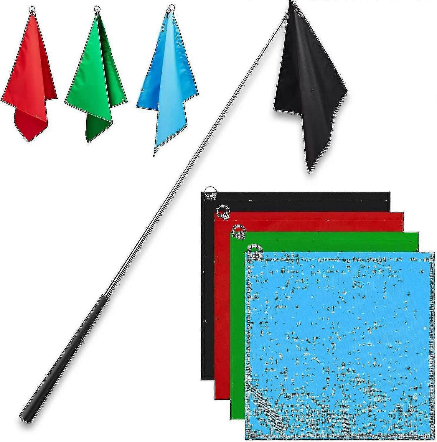 Equestrian Training Flag Set, Nylon Flag Without Flagpole