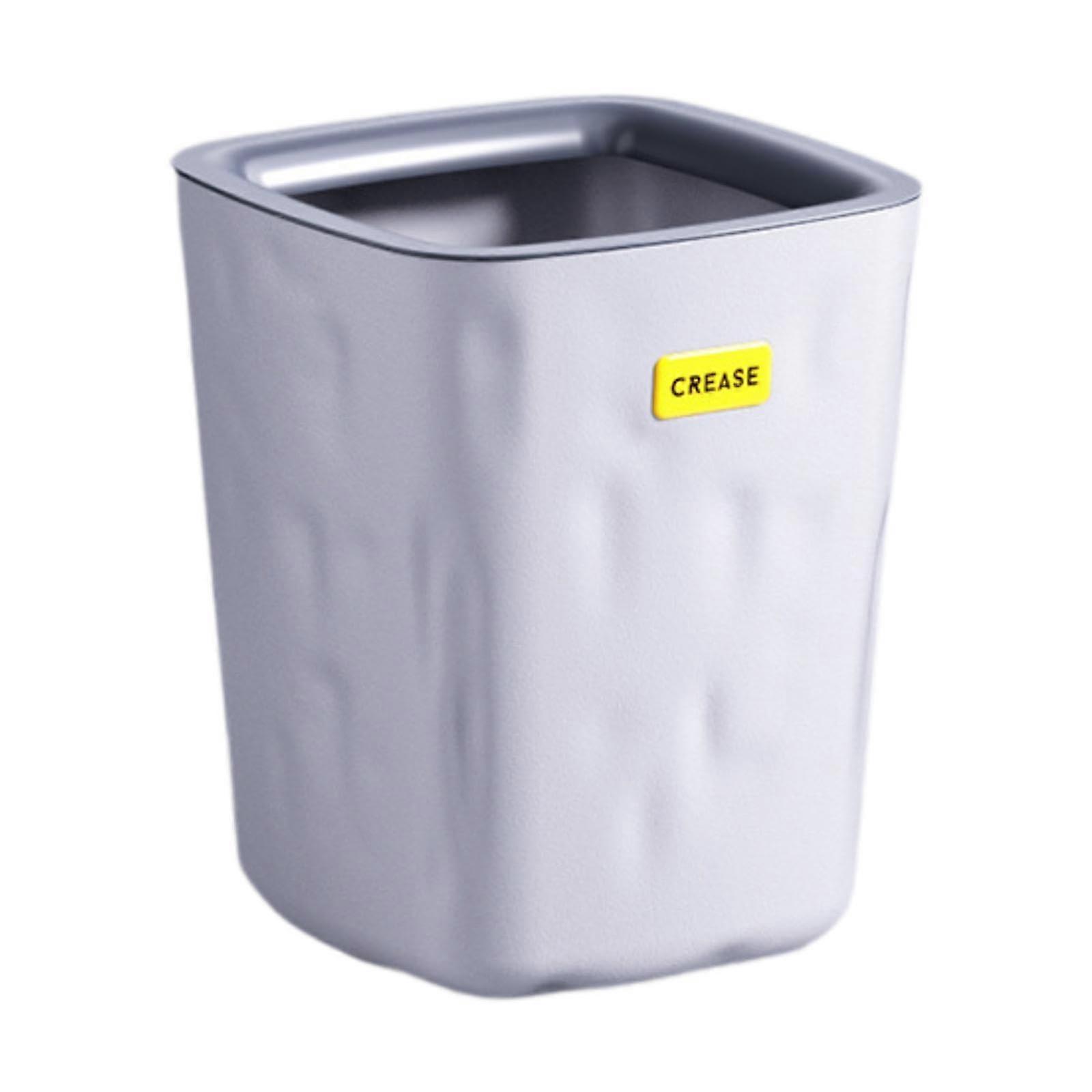 Compact Paper Basket Organizer For Office, Study, Garage, White, Desktop Paper Organizer