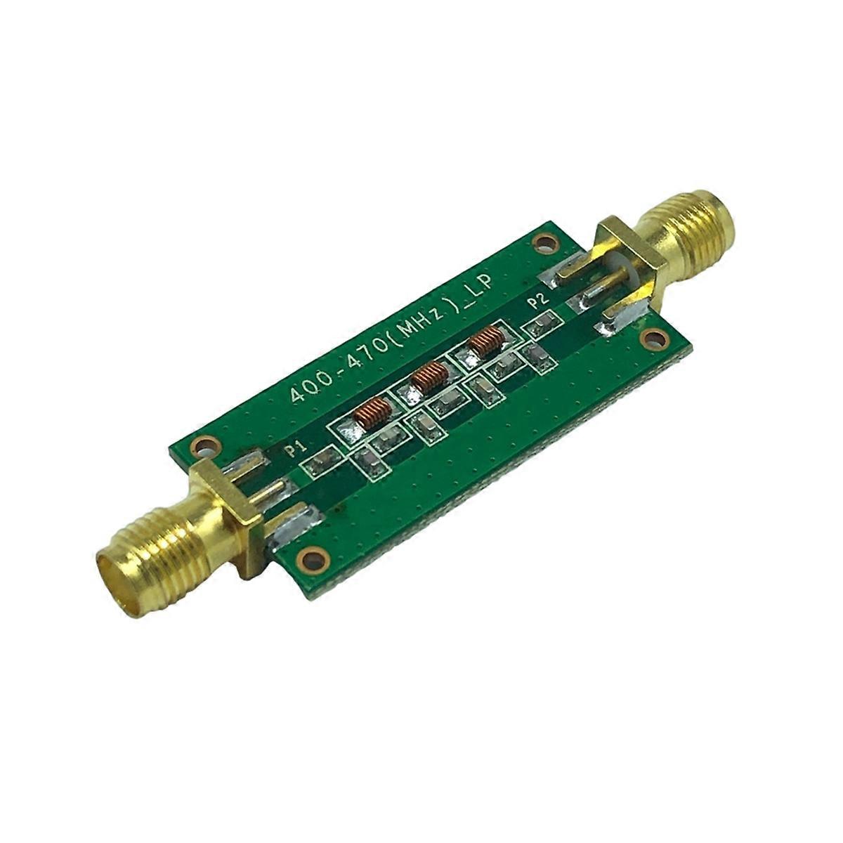 433MHZ Low Pass Filter 400-470M LPF 7th-Order Elliptic Function for Ham Radio Amplifier Analyzer HF Radio