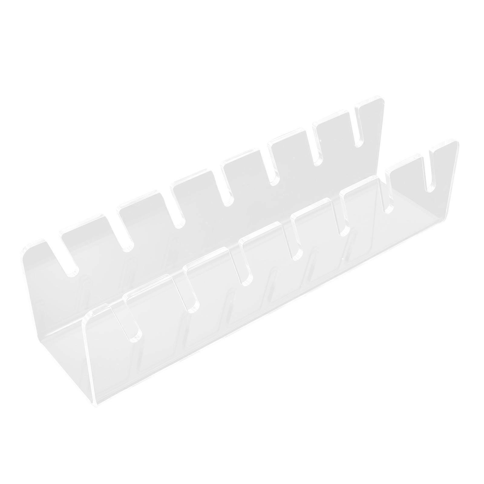Baseball Hats Display Stand Acrylic Peaked Cap Organizer for Ball Use