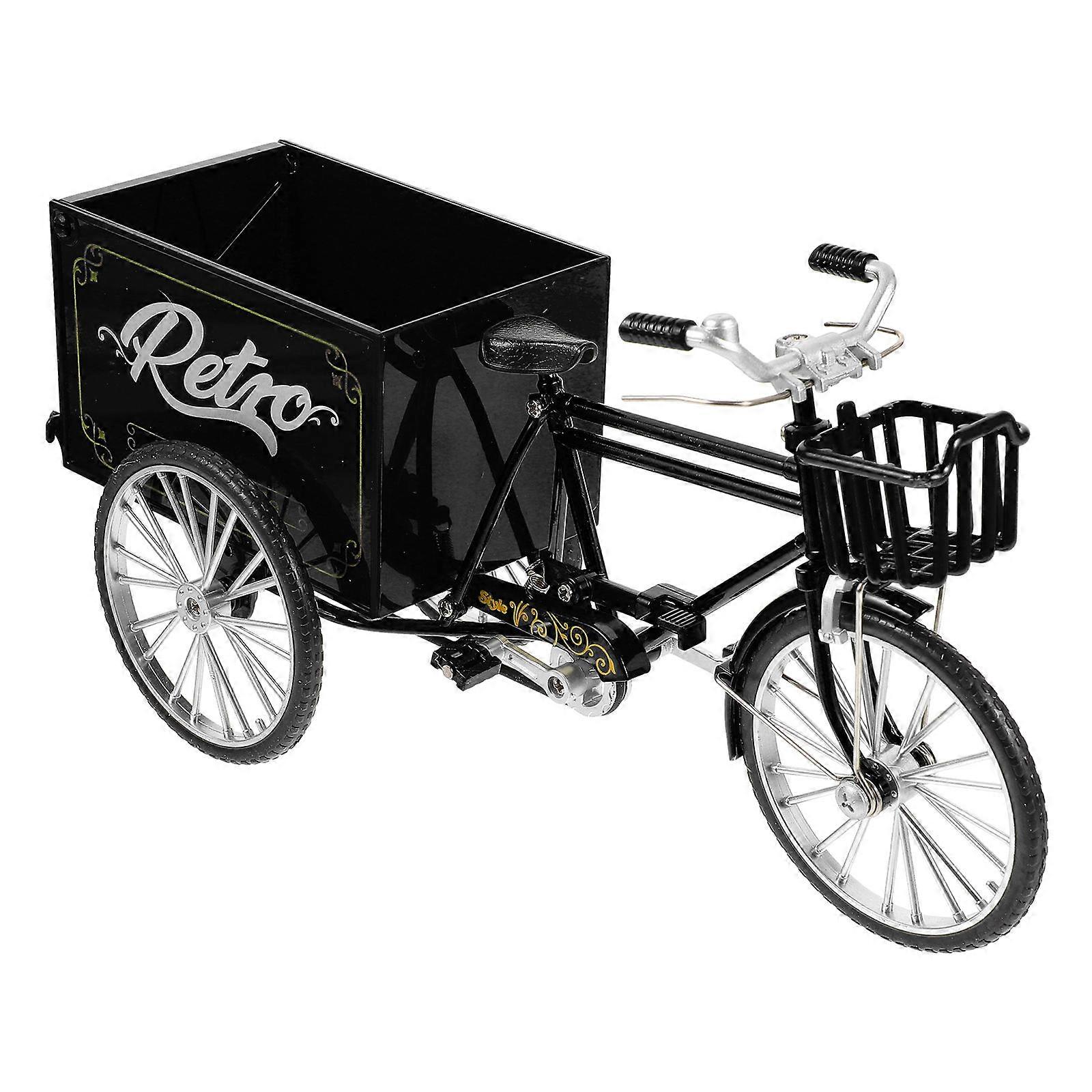 It seems you're describing a product or idea that combines **scale alloy craftsmanship**, **rustic texture**, and **old fashioned trike (tricycle)