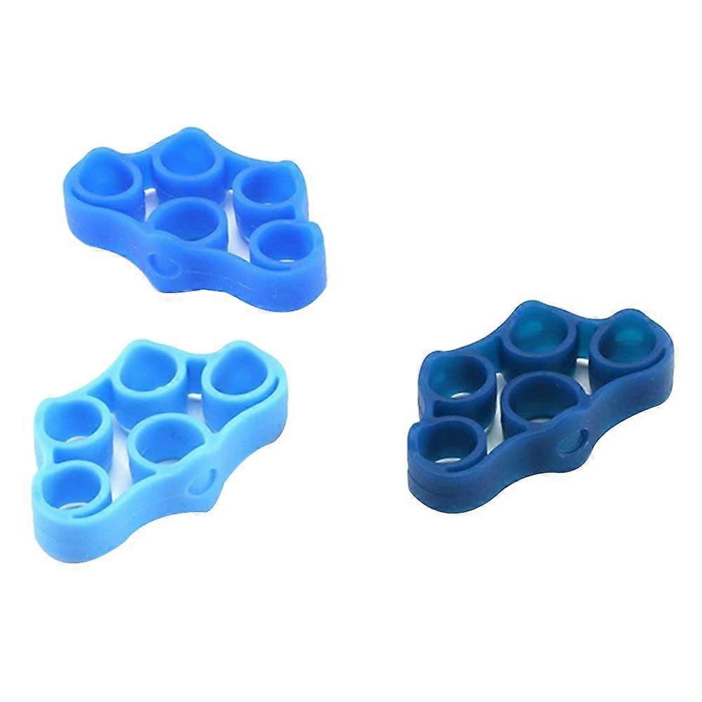 3 in 1 Finger Stretcher Resistance Bands Hand Extensor Exerciser Finger Grip Strengthener Strength