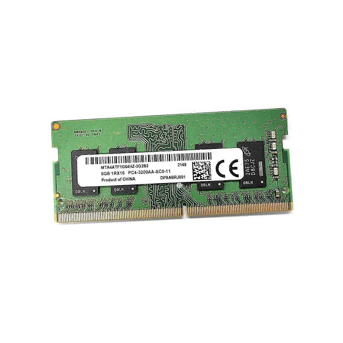 DDR4 8GB 3200MHz RAM Memory PC4-25600 1.2V SODIMM Memory 260 Pin RAM Memory Laptop RAM Memory