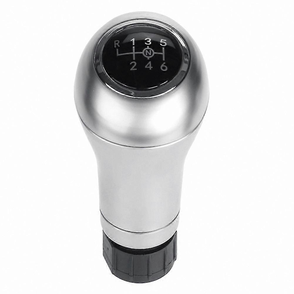 6-Speed Manual Shift Knob Compatible with Multiple Car Models - 14.5mm Shifter Lever