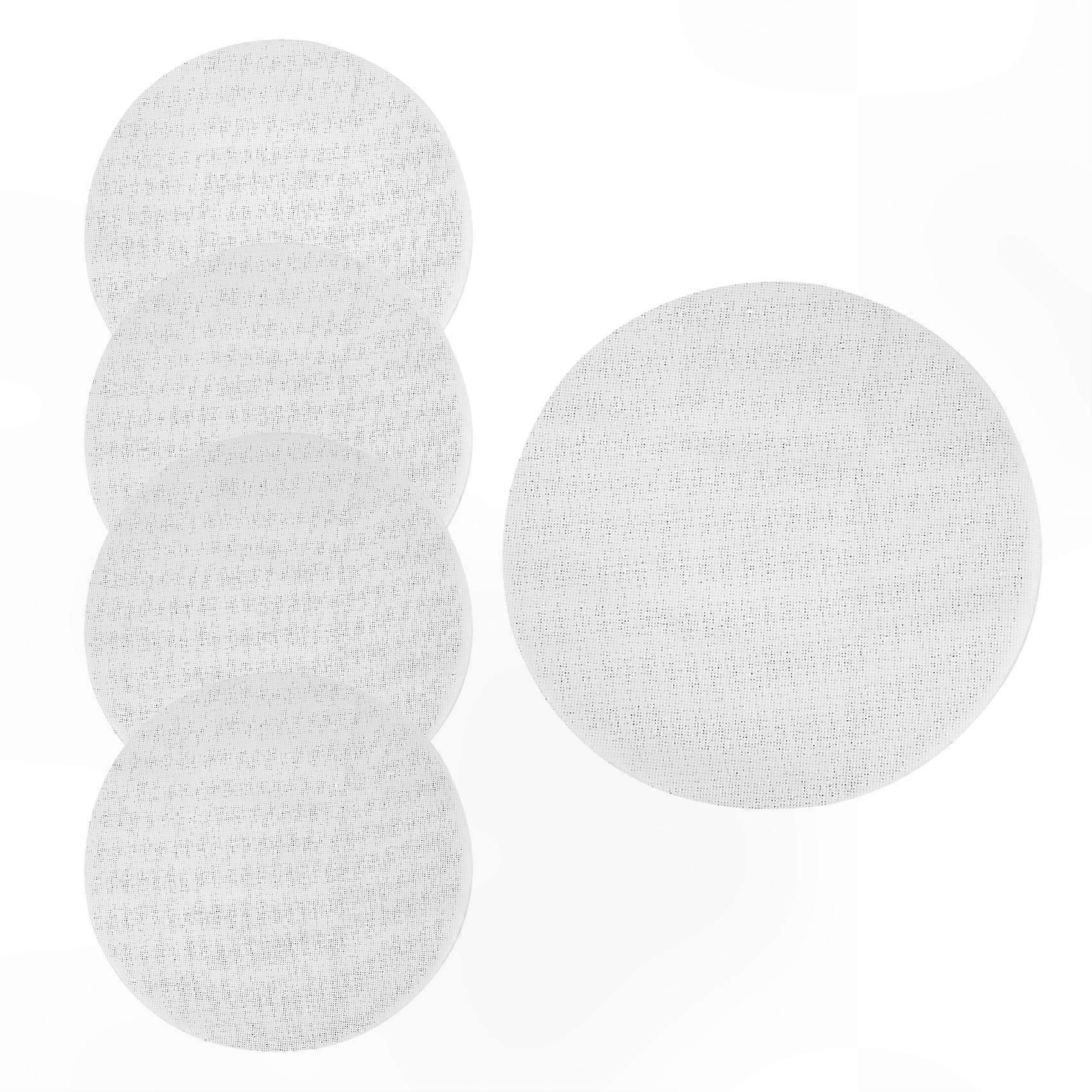 5-Pack Reusable Silicone Steamer Mats, Non-Stick Round 40cm for Cooking