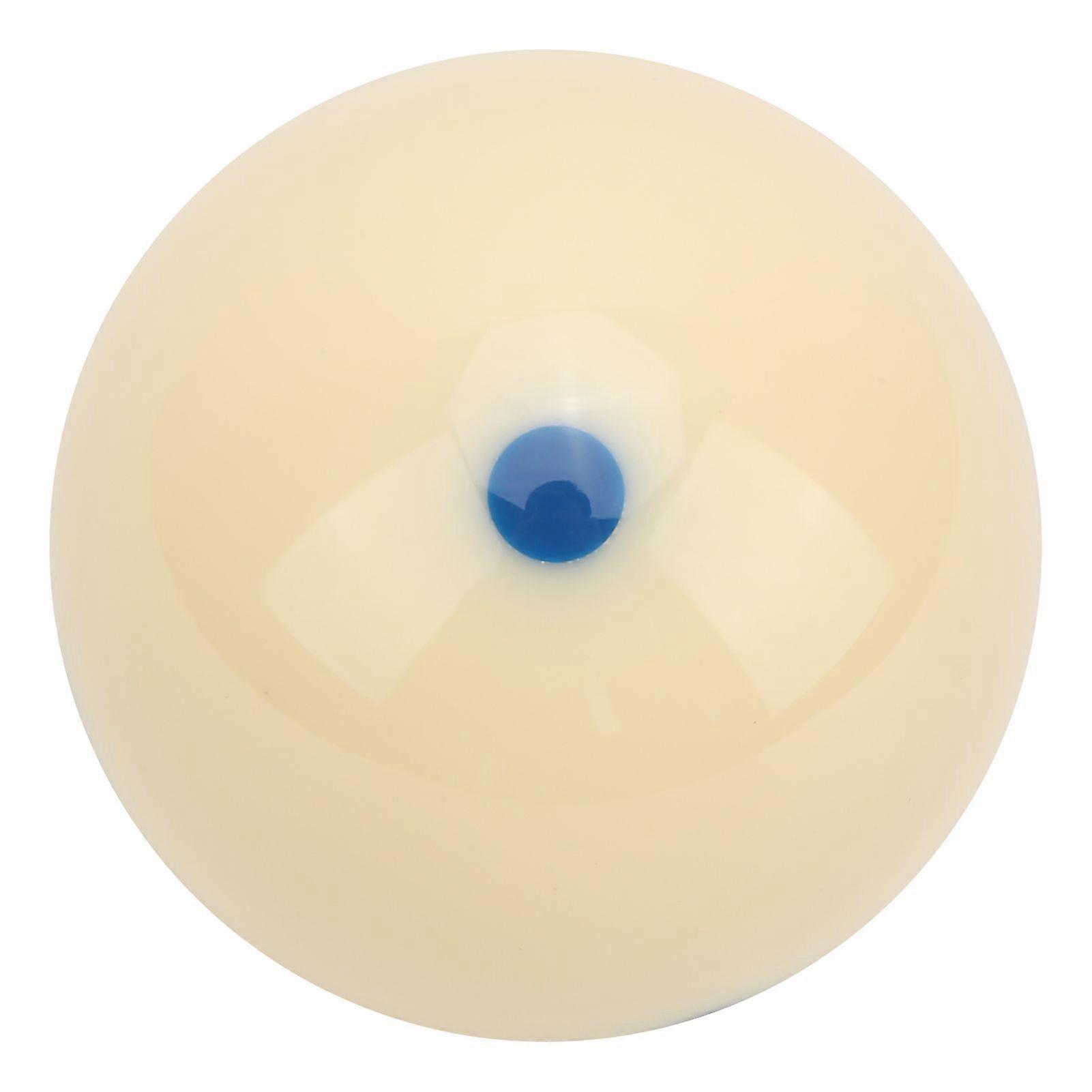 57.2mm Pool Standard Training Ball DotSpot Practice Cue Ball Billiard Accessory(Blue Dot )