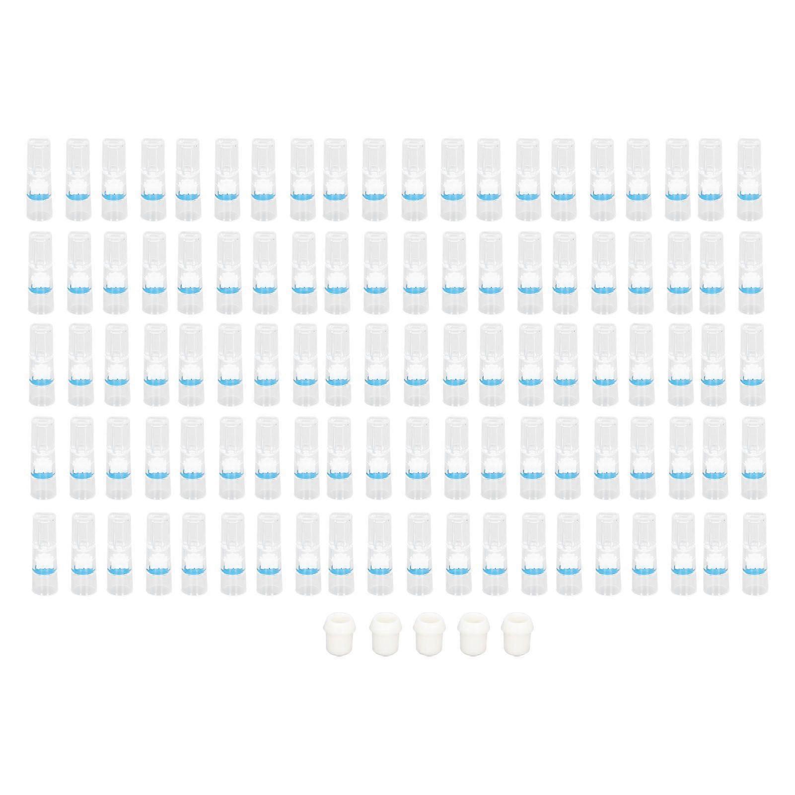 100Pcs Cigarette Tar Guard Disposable Smoking Filter Microporous Multiple  Filtration for Less Tar Smoke Stains