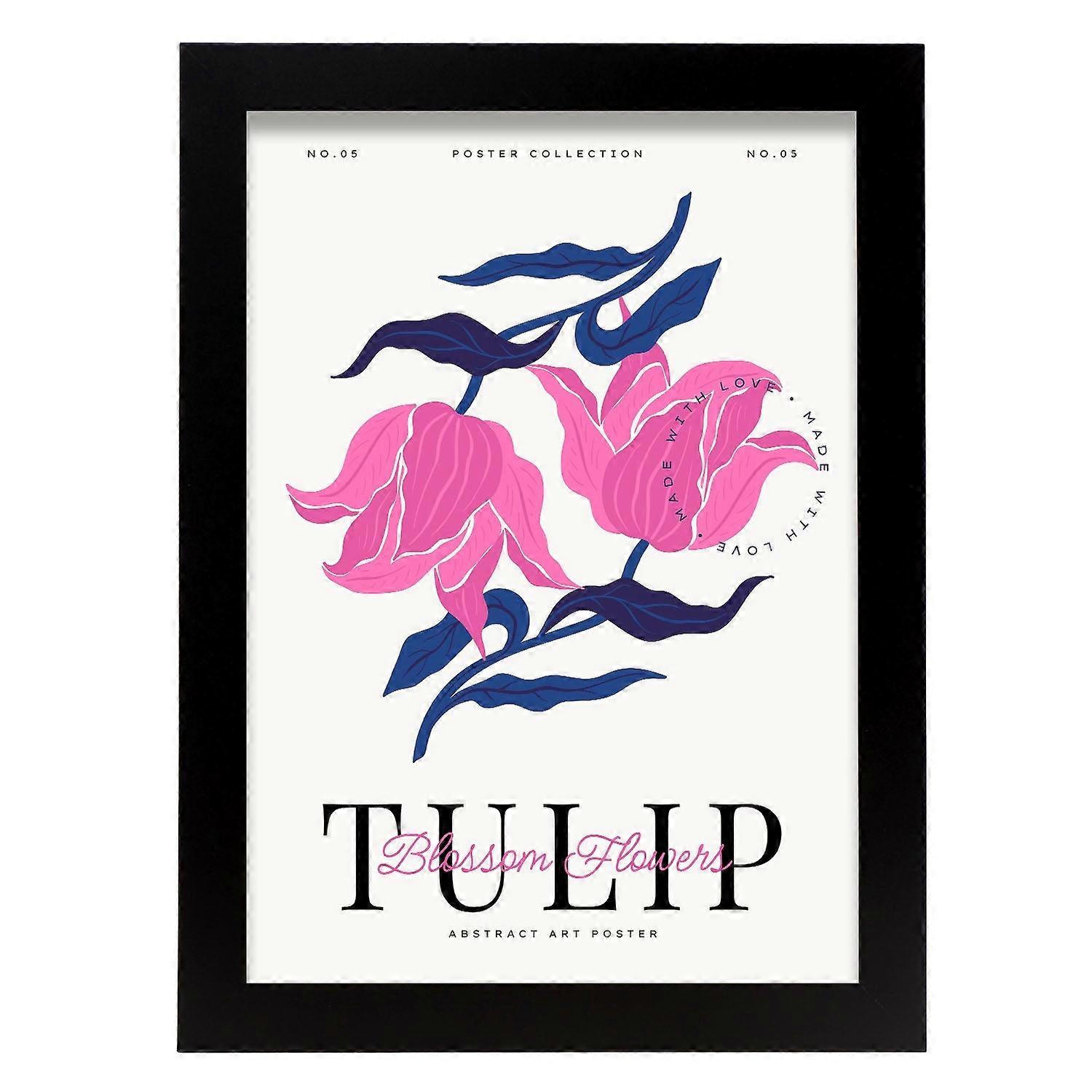 Affiche fleur de tulipe