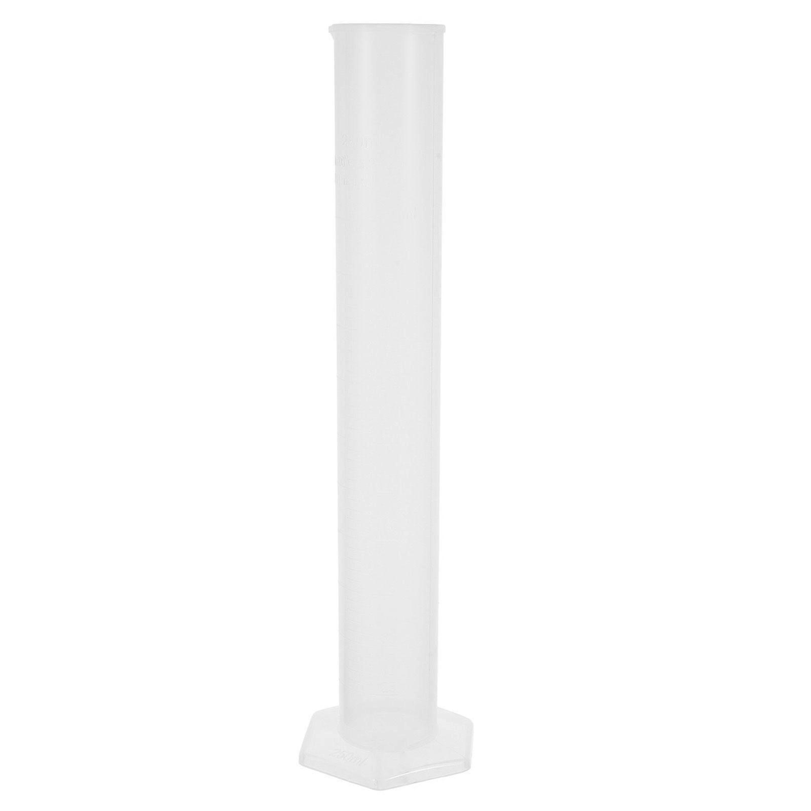 250ml Transparent Plastic Graduated Measuring Cylinder Measuring Cup