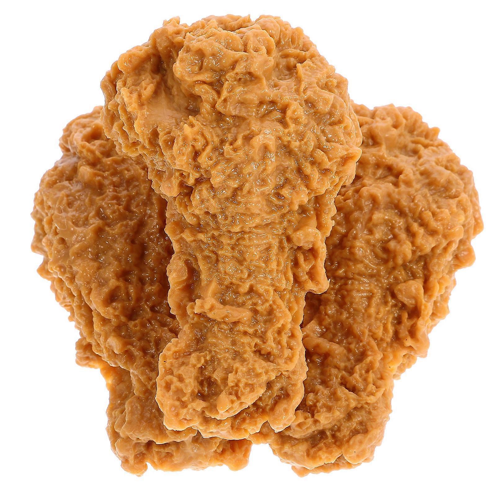 Fake Chicken Leg Artificial Chicken Drumstick for Decoration 3Pcs Set