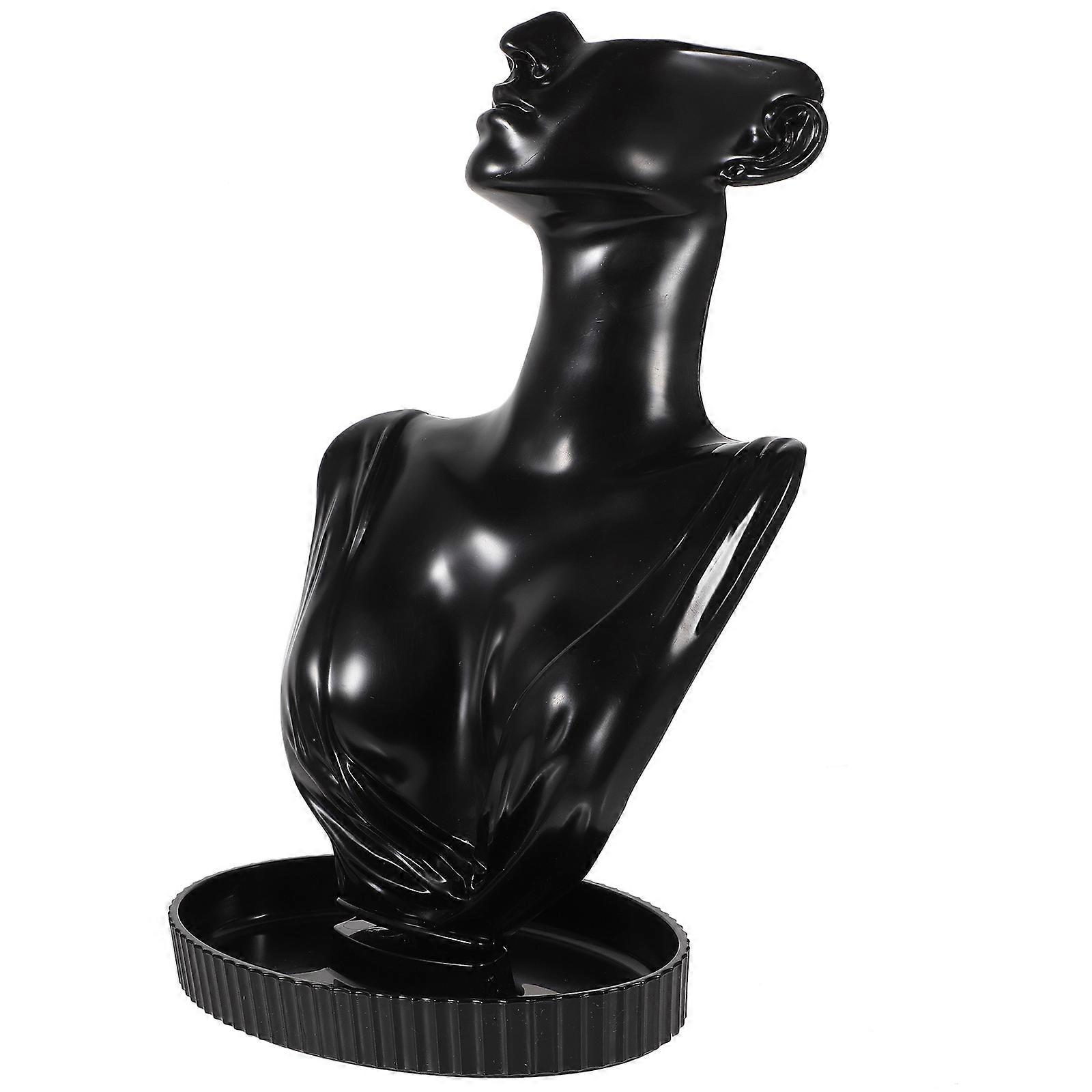 Creative Jewelry Display Stand Bust Mannequin for Displaying Use 2Pcs