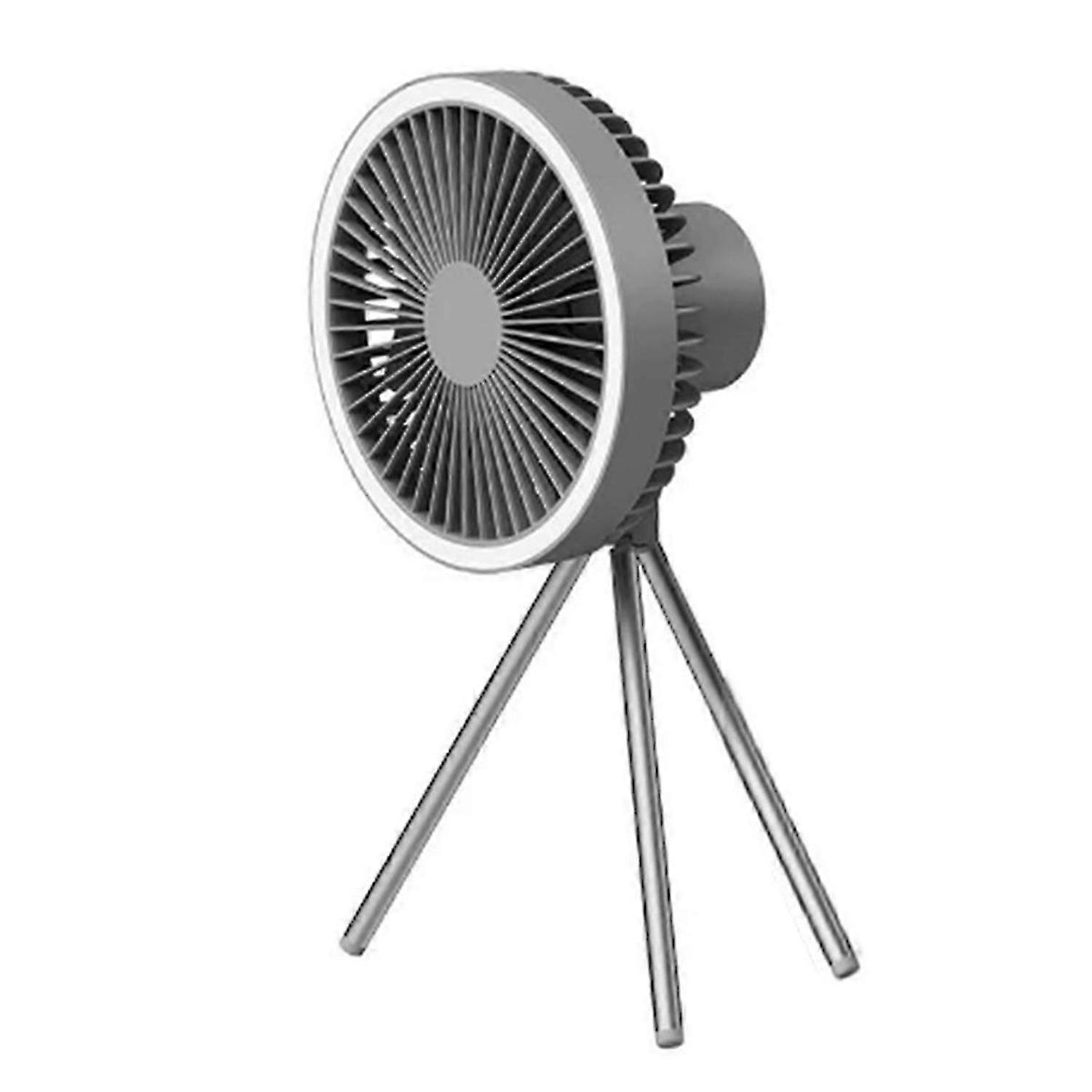 Camping Fan with Portable 3-in-1 LED Light USB Rechargeable Hanging