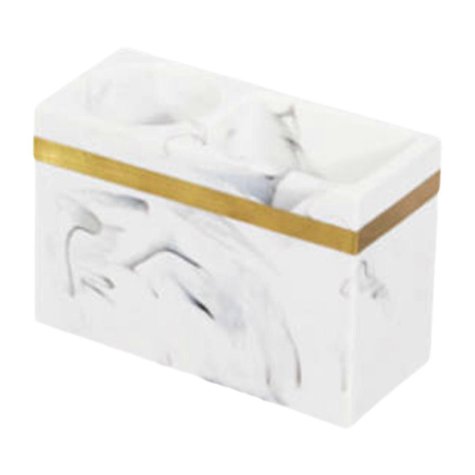 Toothpaste Holder Toothbrush Organizer 2 Compartment Resin Easy to Clean Makeup