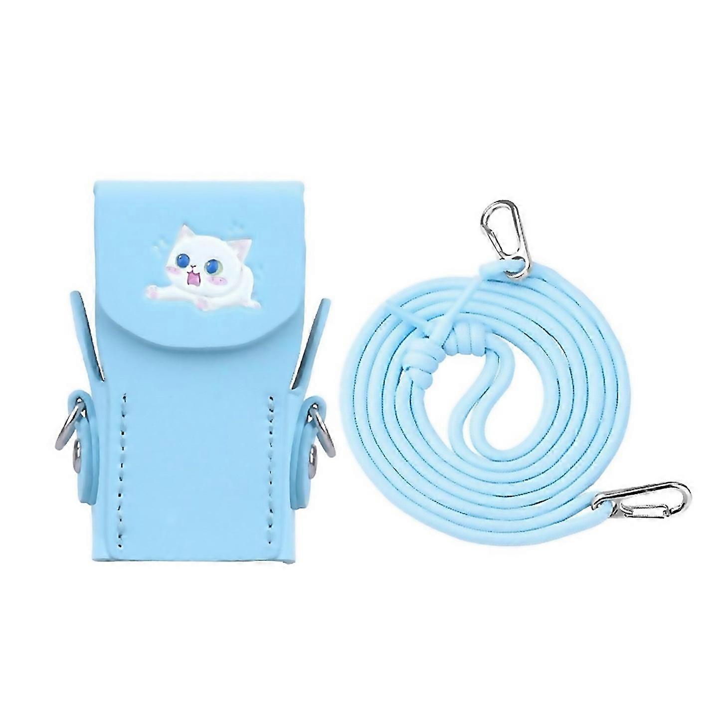 For Dji Osmo Pocket3 Protective Leather Case Camera Portable Storage Box Protective Shell Lanyard De