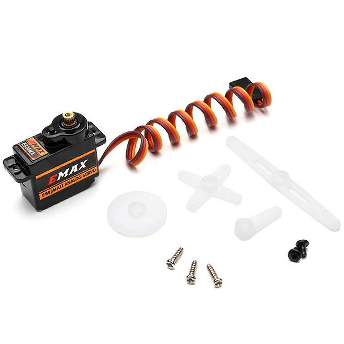 ES08MA II 12g Mini Metallgetriebe Analog Servo Mini Metall Digital Servo für RC Flugzeug FPV Drohne Racing B