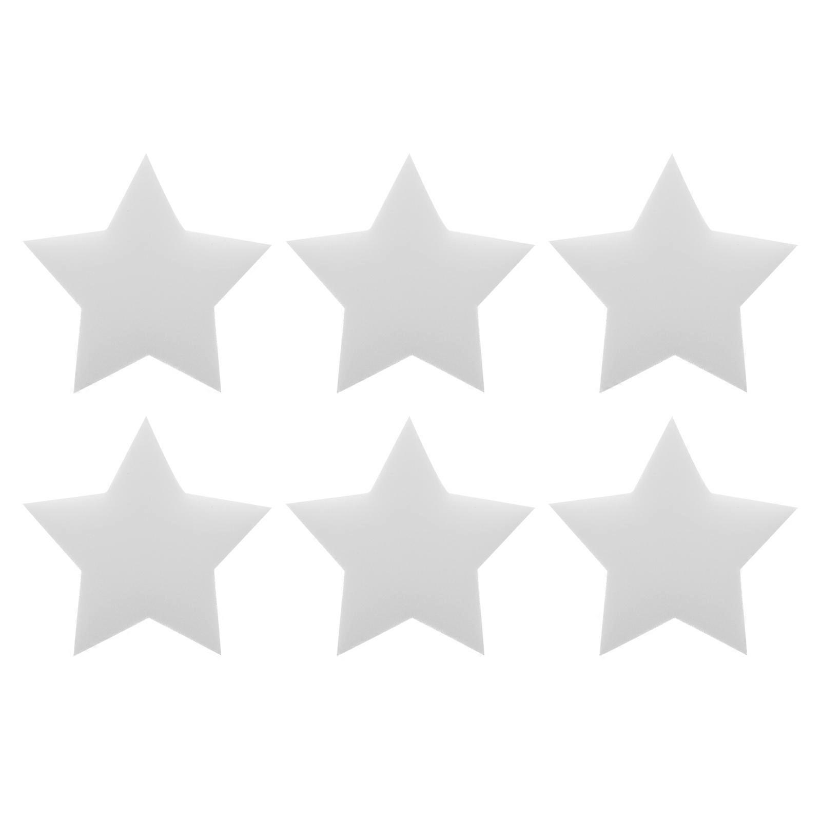 Pool Filtering Sponge for Oil Absorbing 20Pcs White Star Shape Sponge