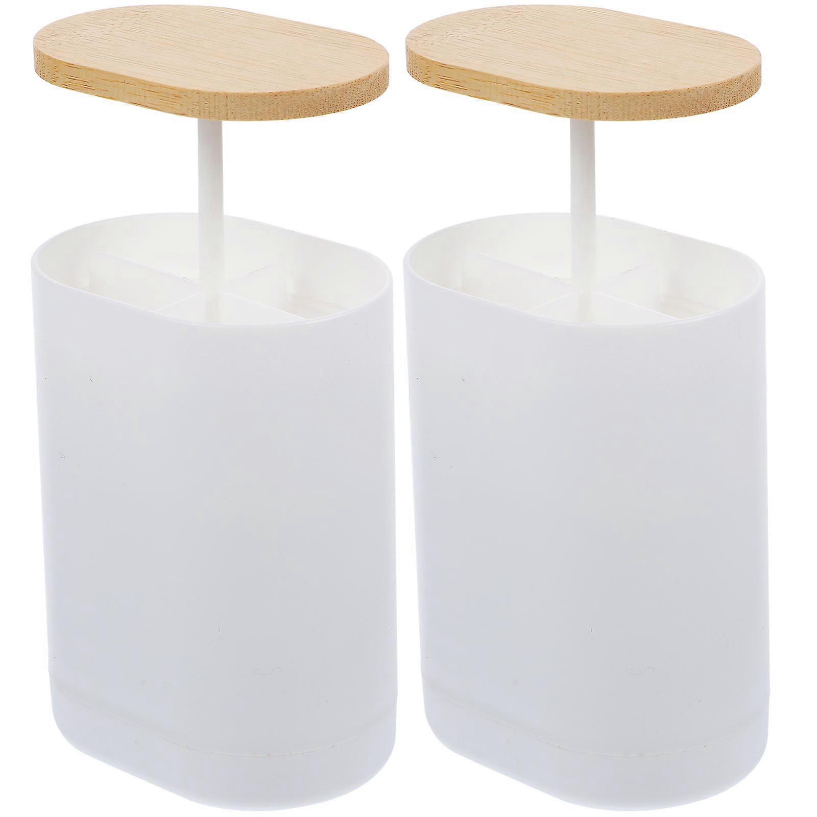 Pressing Type Toothpick Box 6Pcs for Storage in Home and Restaurant