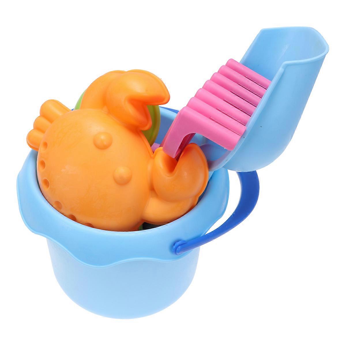 Sand Mold Toy 2Sets Set for Kids Playing with Beach Outdoor Fun