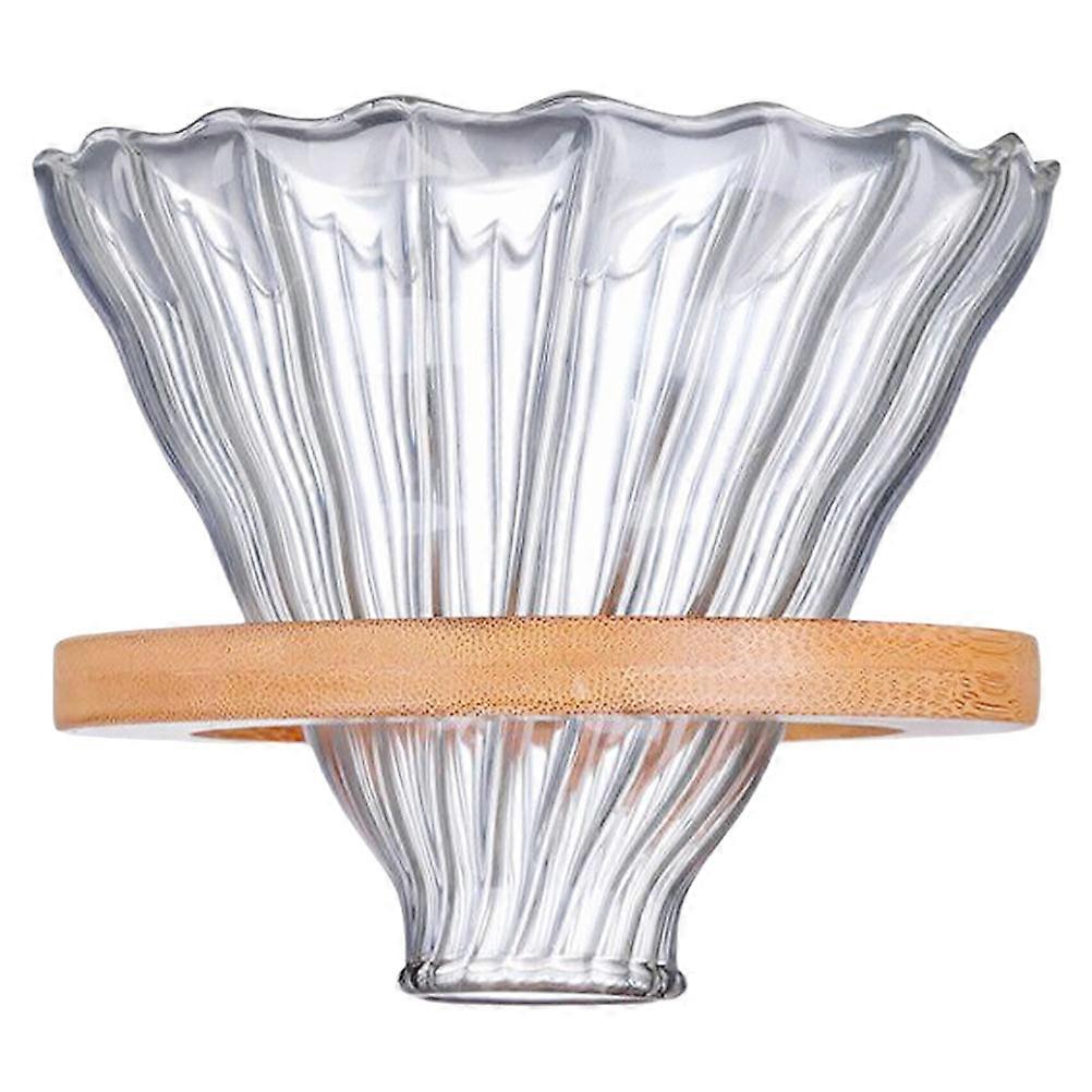 Durable Glass Coffee Strainer Funnel for Coffee 3Sets
