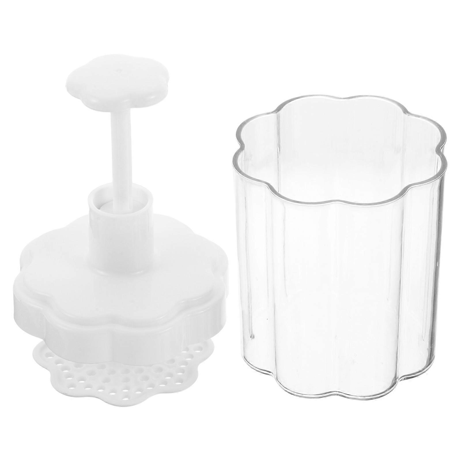 Face Foam Maker Plastic Foam Cup for Facial Cleansing 3Pcs Set