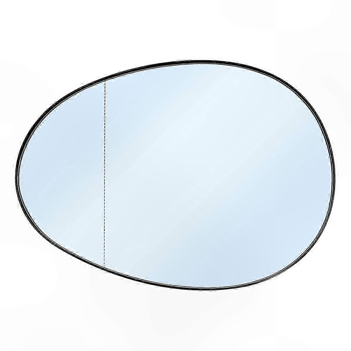 Rearview Mirror Glass for Left Side Compatible with MINI R55 R56 2007-2016