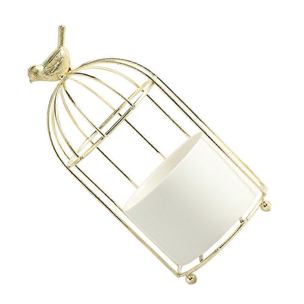 Flowerpot for Succulent Plants with Iron Rack 2Pcs Set