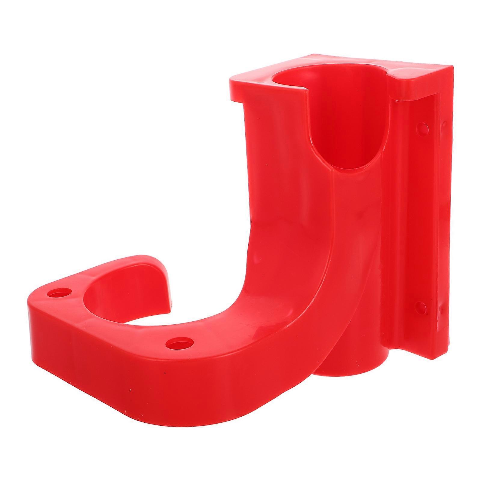 High Pressure Water Hanging Rack 4Pcs Pressure Washer Wand Holder For Car Detailing Enthusiasts Red Space Saving Solution