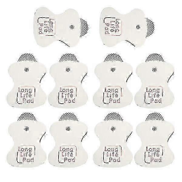10x electrode replacement for Omron Massagers Long Life Pad 10 pcs