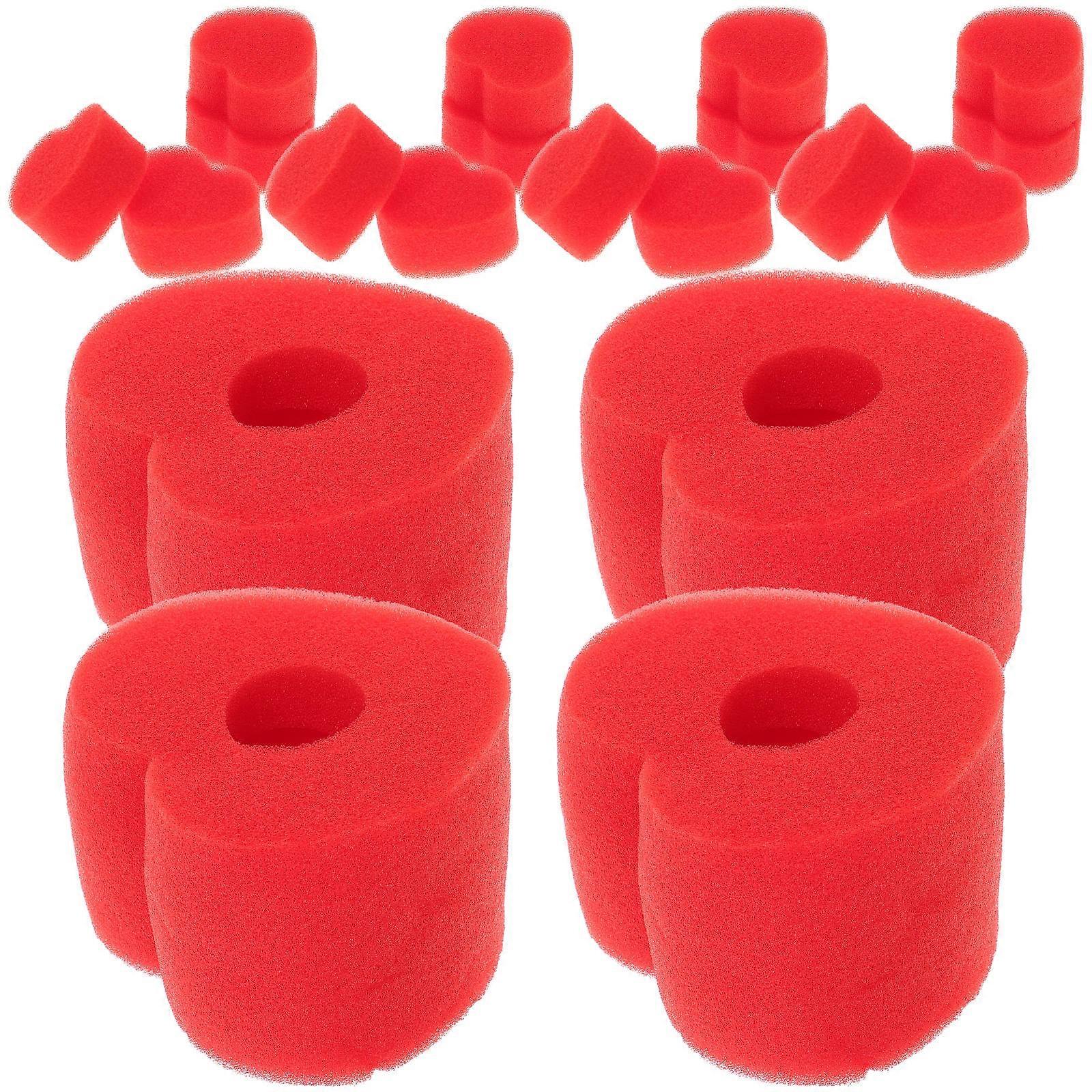 Heart Shaped Sponge Conjuring Props for Party Use 20Sets Red Sponge