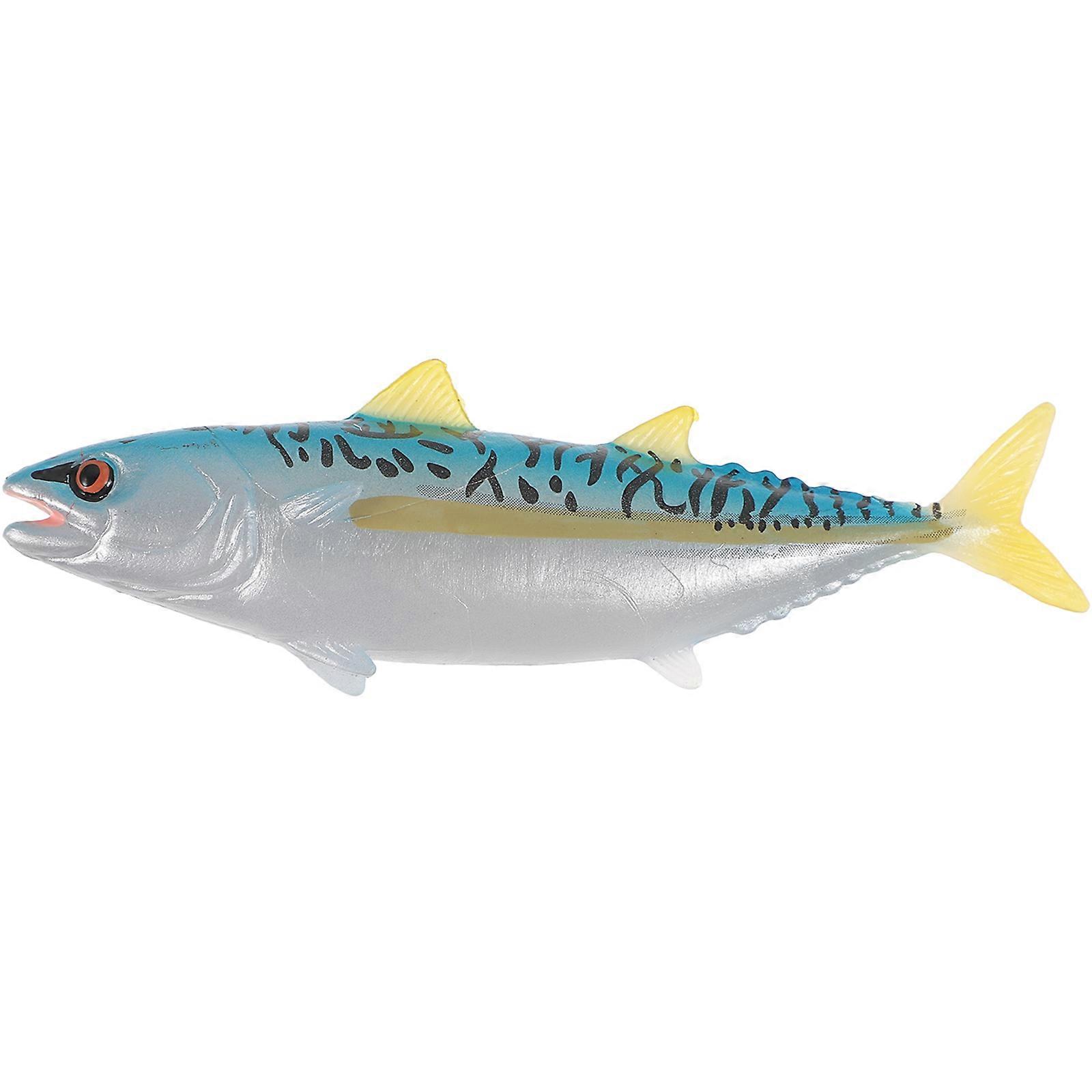Artificial Fish Sculpture Fish Model for Decoration 5Pcs Plastic