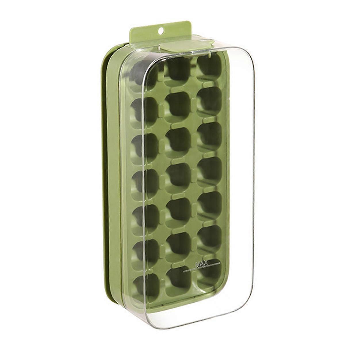 Reusable Ice Ball Tray - Ice Ball Maker Mold, Easy Release,Green