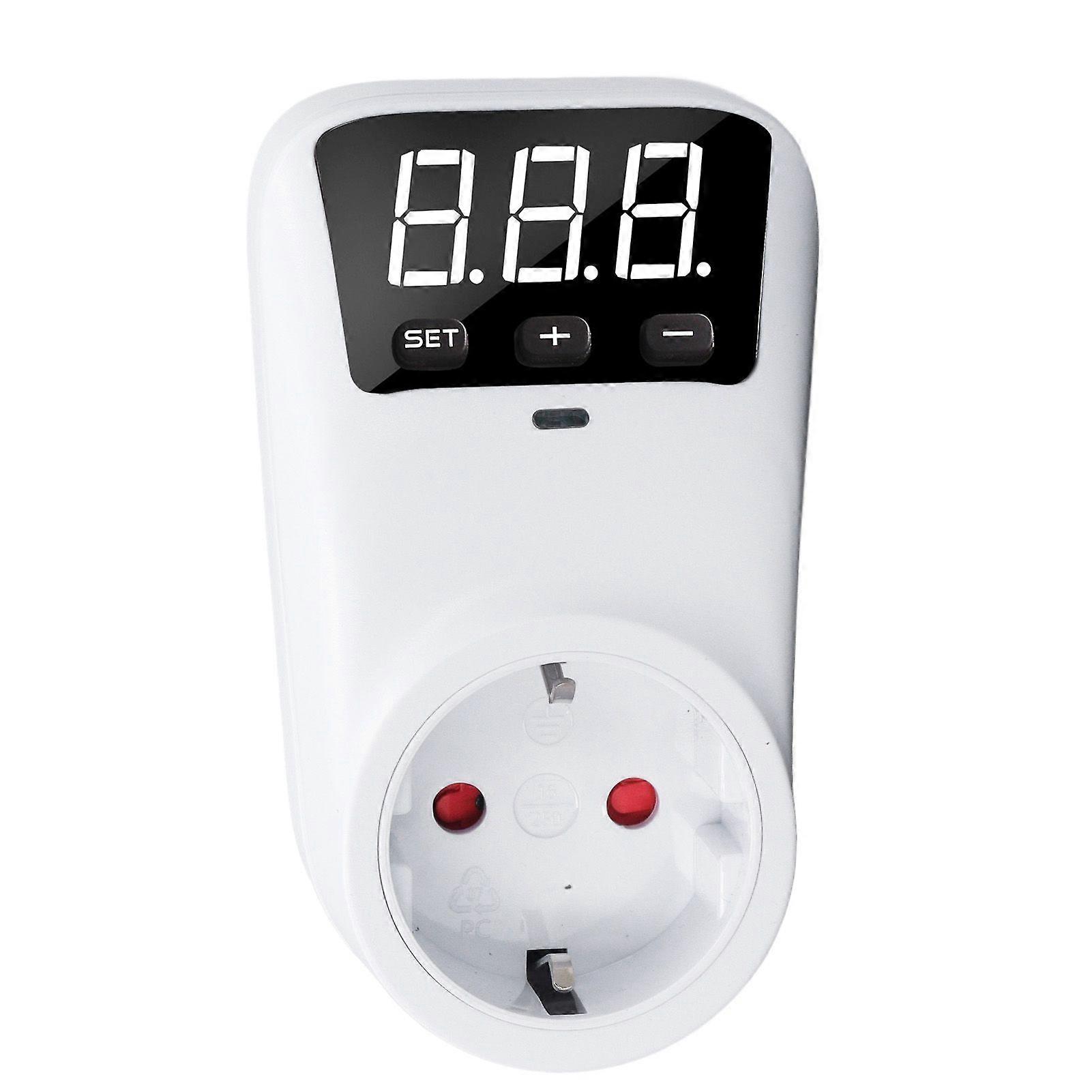 Digital Display Protector Outlet High and Low Voltage Protective Device for Refrigerator Air Conditioner EU Plug 230V