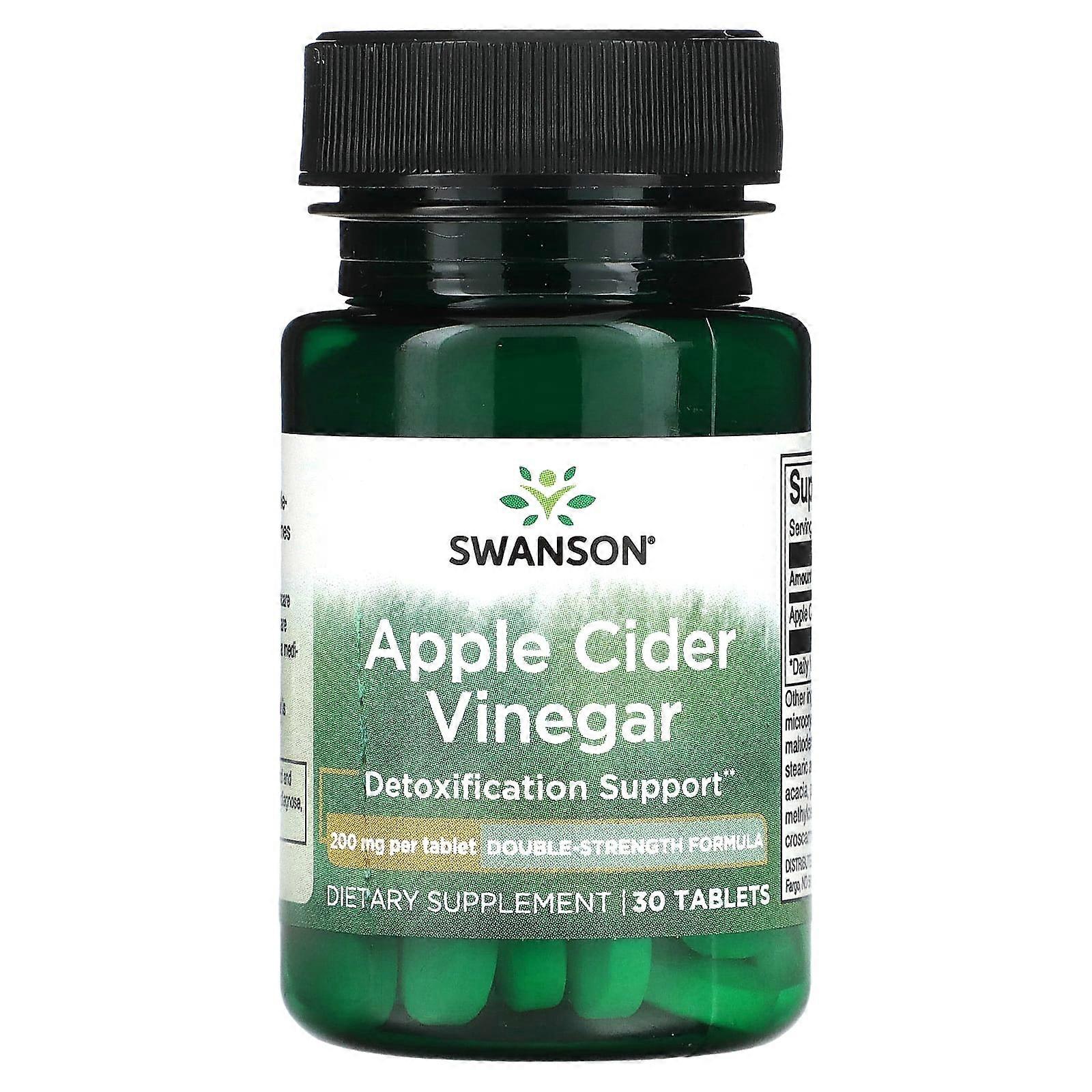Apple Cider Vinegar, 200 mg , 30 Tablets