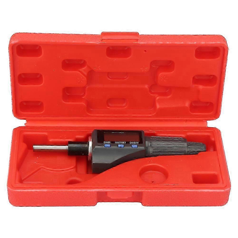 0.001mm Digital Micrometer Head 0-25mm Electronic Micrometer Head Support Unit Convert 25-26