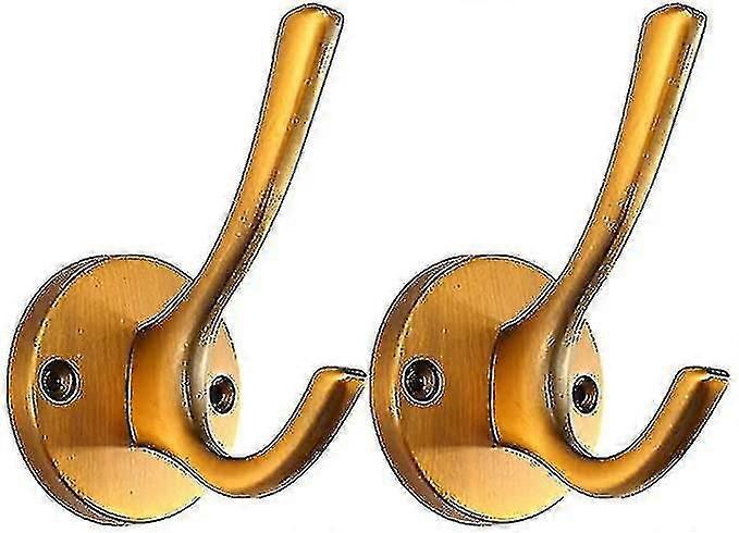 2 Piece Robe Hook Wall Mount Towel Hook Bathroom Decor Pajamas