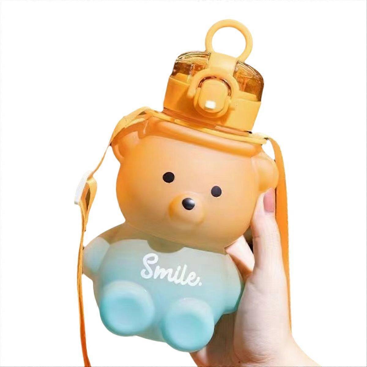 1pc Gradient Cute Water Cup Summer High-value Plastic Cup B