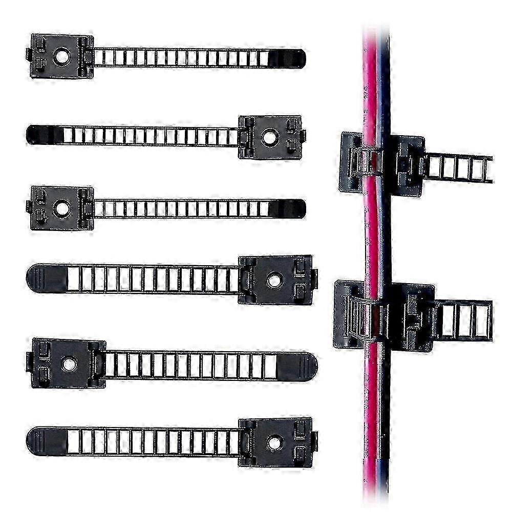 Adjustable Cable Clips Self-adhesive Wire Organizer 50pcs