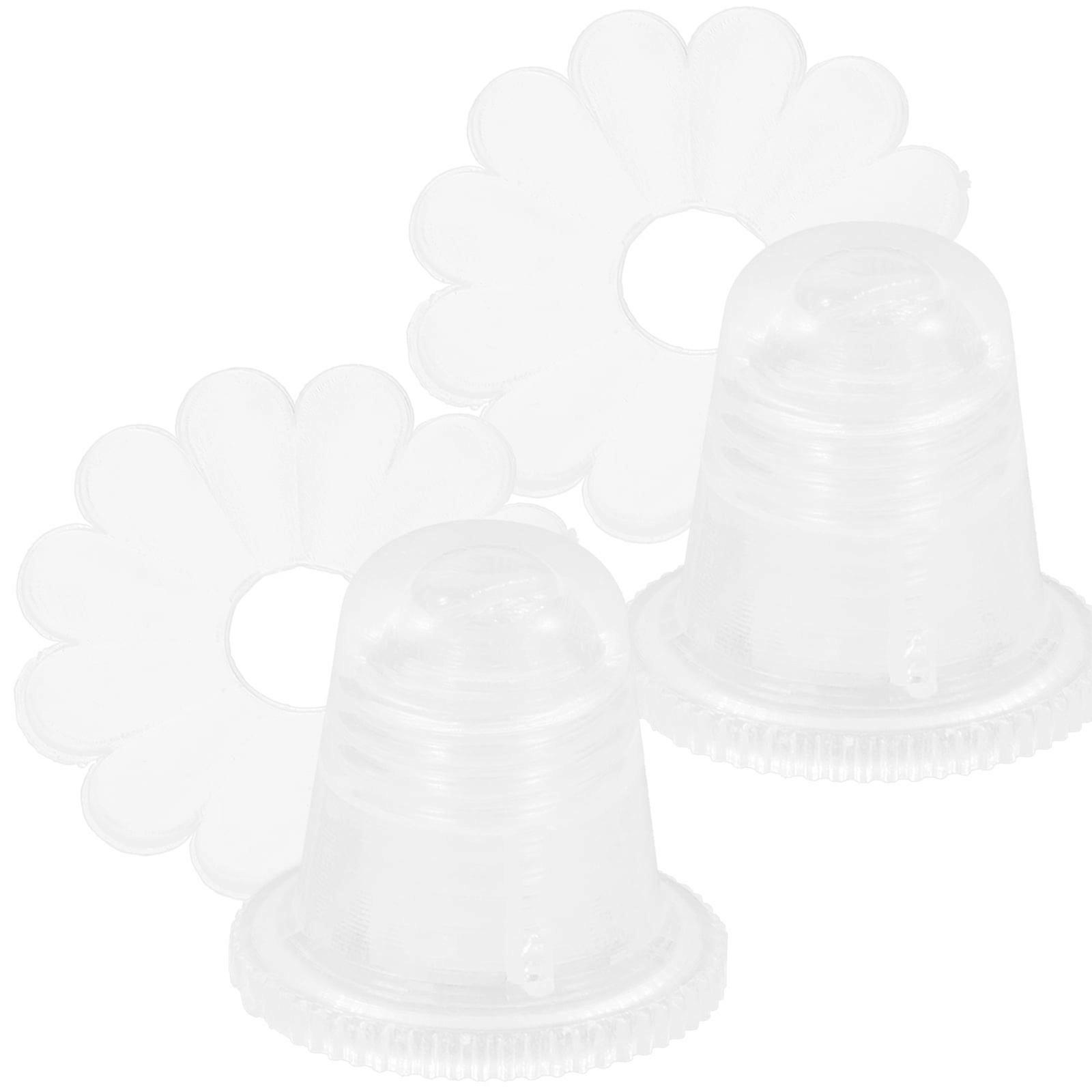 2 Sets Sun Umbrella Tip Covers Replacement Handle Umbrella Repair Plastic Covers