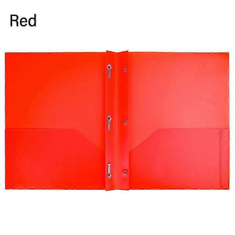 Plastic Folders with Pockets and Prong Muted Pastel Colors Pocket Folders with Prongs File Folders with Fasteners