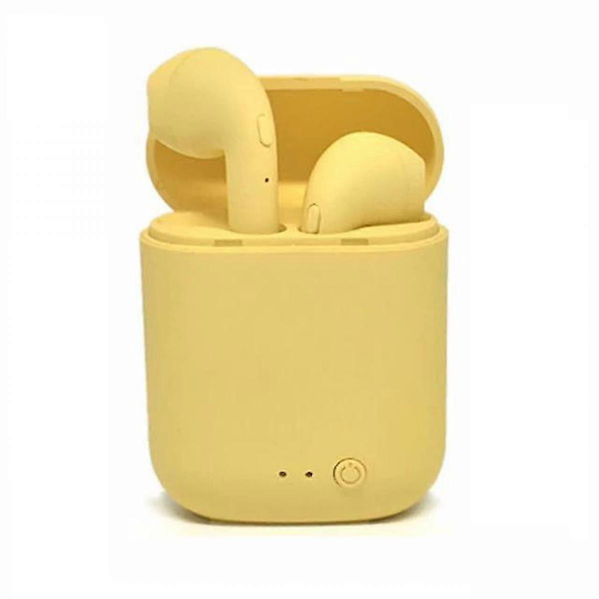 Mini bluetooth mask earplug (yellow)
