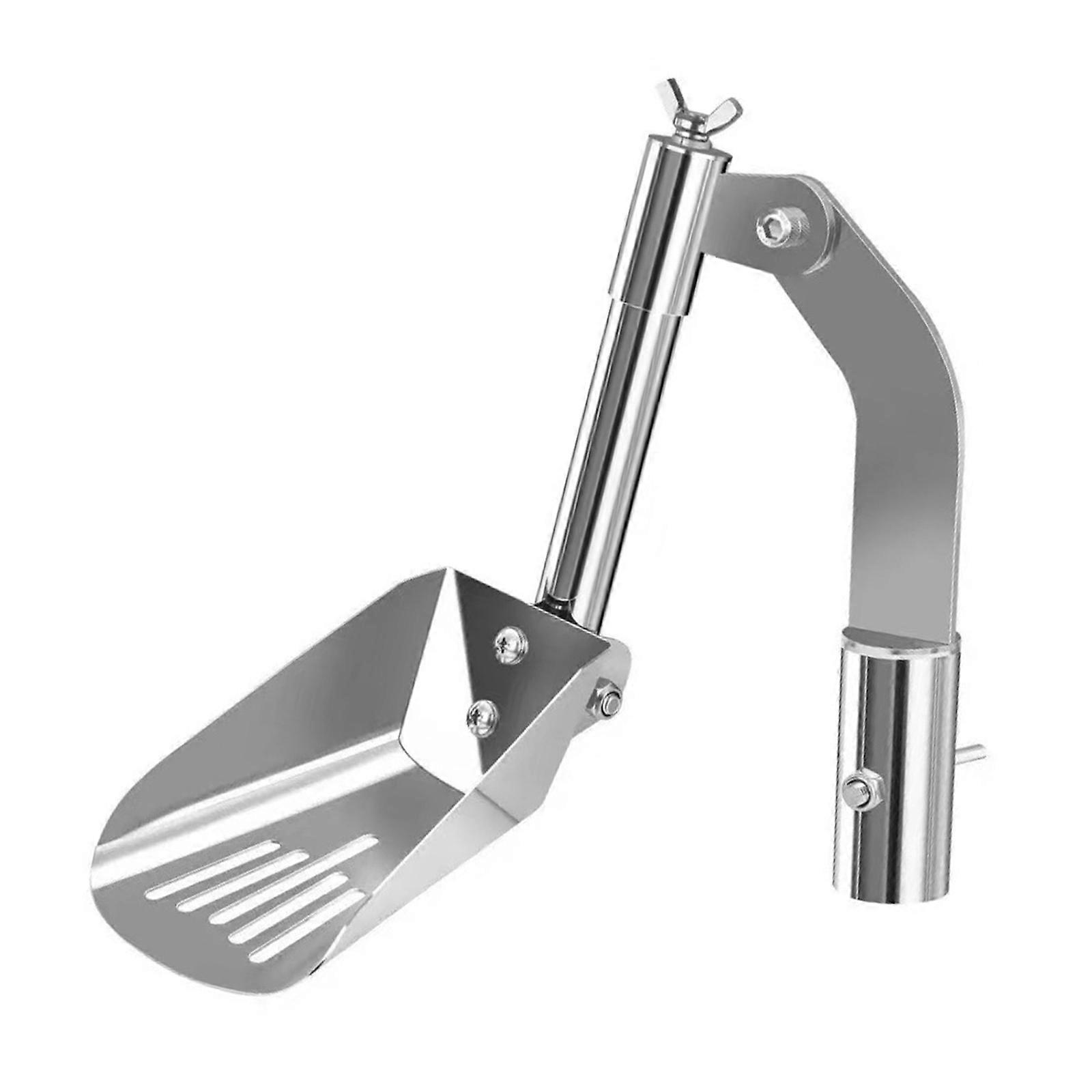 Professional Rain Gutter Shovel Cleaner Scoops Ergonomic Handle For Removing Leaves Dirt And Debris Efficiently Multicolor