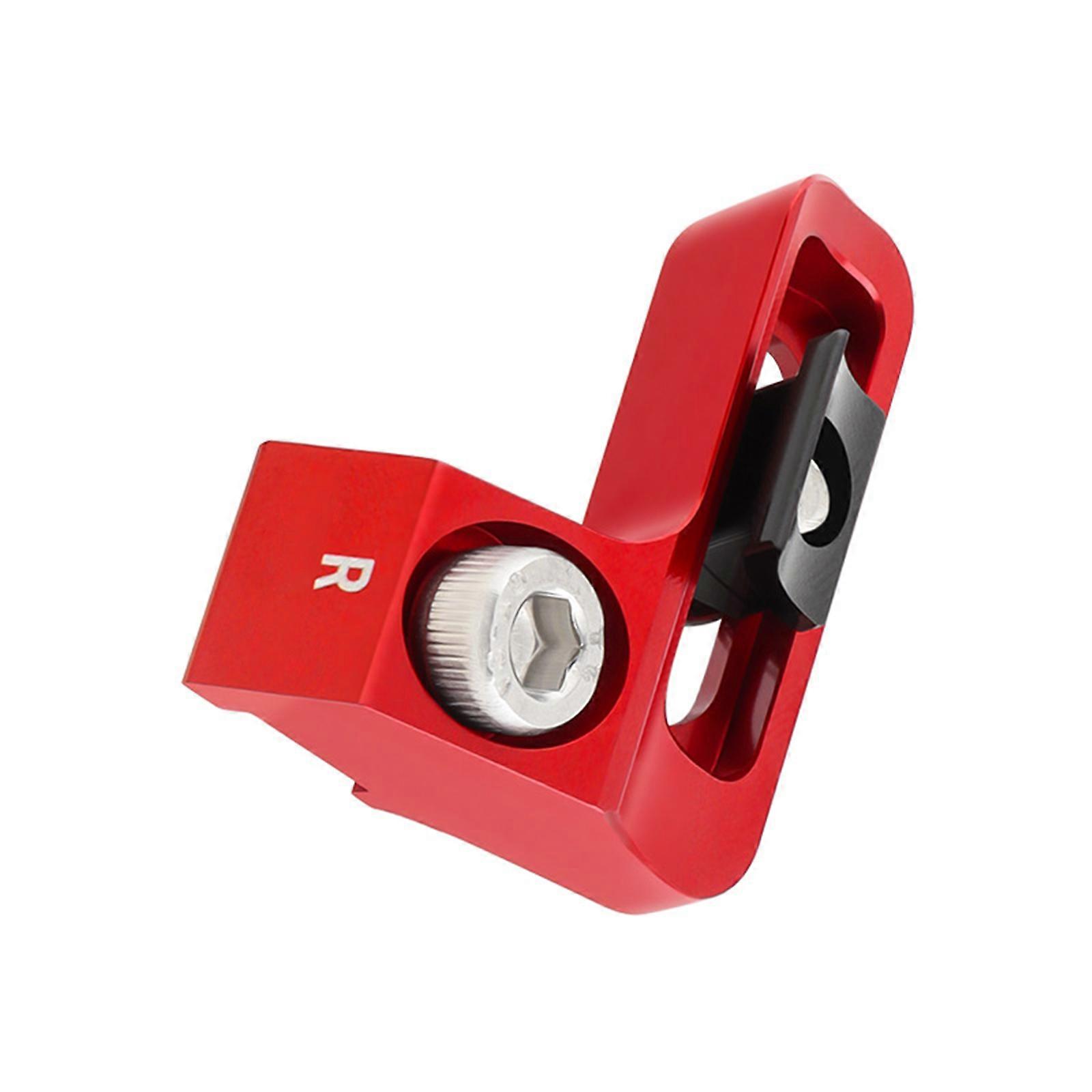 Brems Integrert Giradapter Erstatning Sykler Skiftadapter Integrator Aluminiumslegering Sykkel Bremseskifter Rød