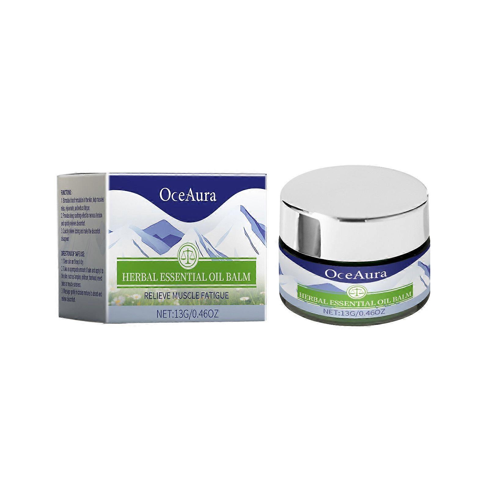 Herbal Essential Balm Contains Mint Leaf Extract And Rosemary Extract