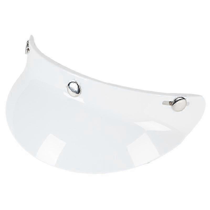 3/4 Open Face Helmet Visor Protector 3-Snap Helmet for Peak Lens Motorcycle Helmet Accessories D7YA w