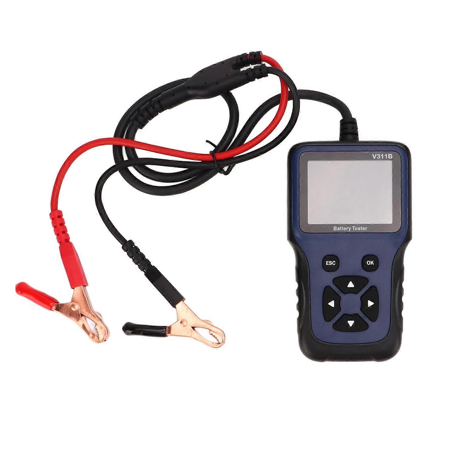 V311B 12V Car Battery Tester 100‑2000CCA Charging Circuit Load Tester Load Detector Diagnostic Tool 
