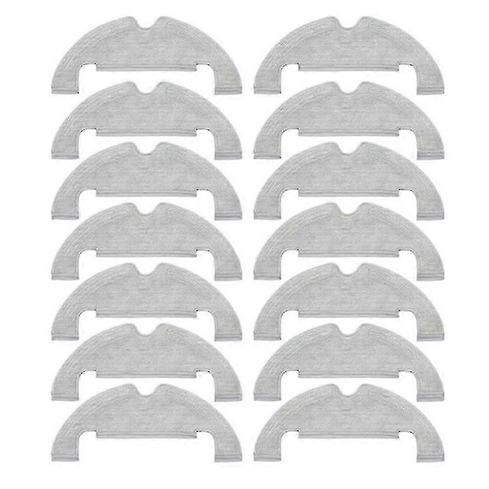 14pcs Reusable Mop Pads For Bot D10 Plus RLS3D Robot Vacuum Cleaner