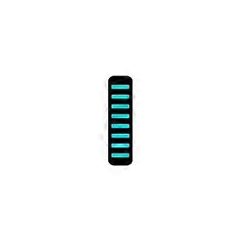 Pegatinas para guardabarros trasero RRP ProGuard - Azul - MTB - Adulto - Hombre