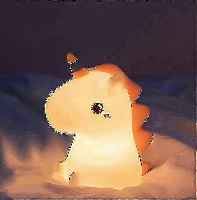 Unicorn Multicolor Changing LED Integrated Rechargeable Silicone Night Light