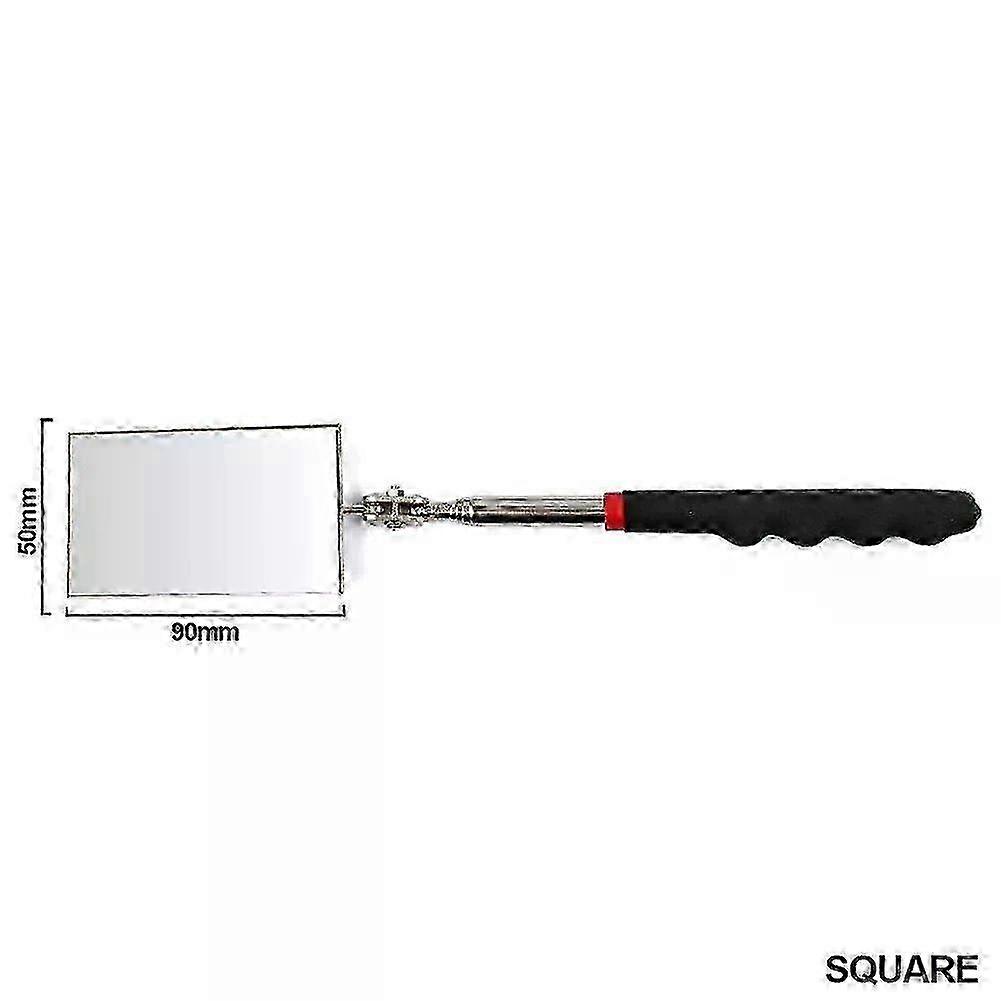 Portable Telescoping Flexible Head Inspection Mirror With LED Light Adjustable 360 Degree Swivel Viewing Auto Hand Tools