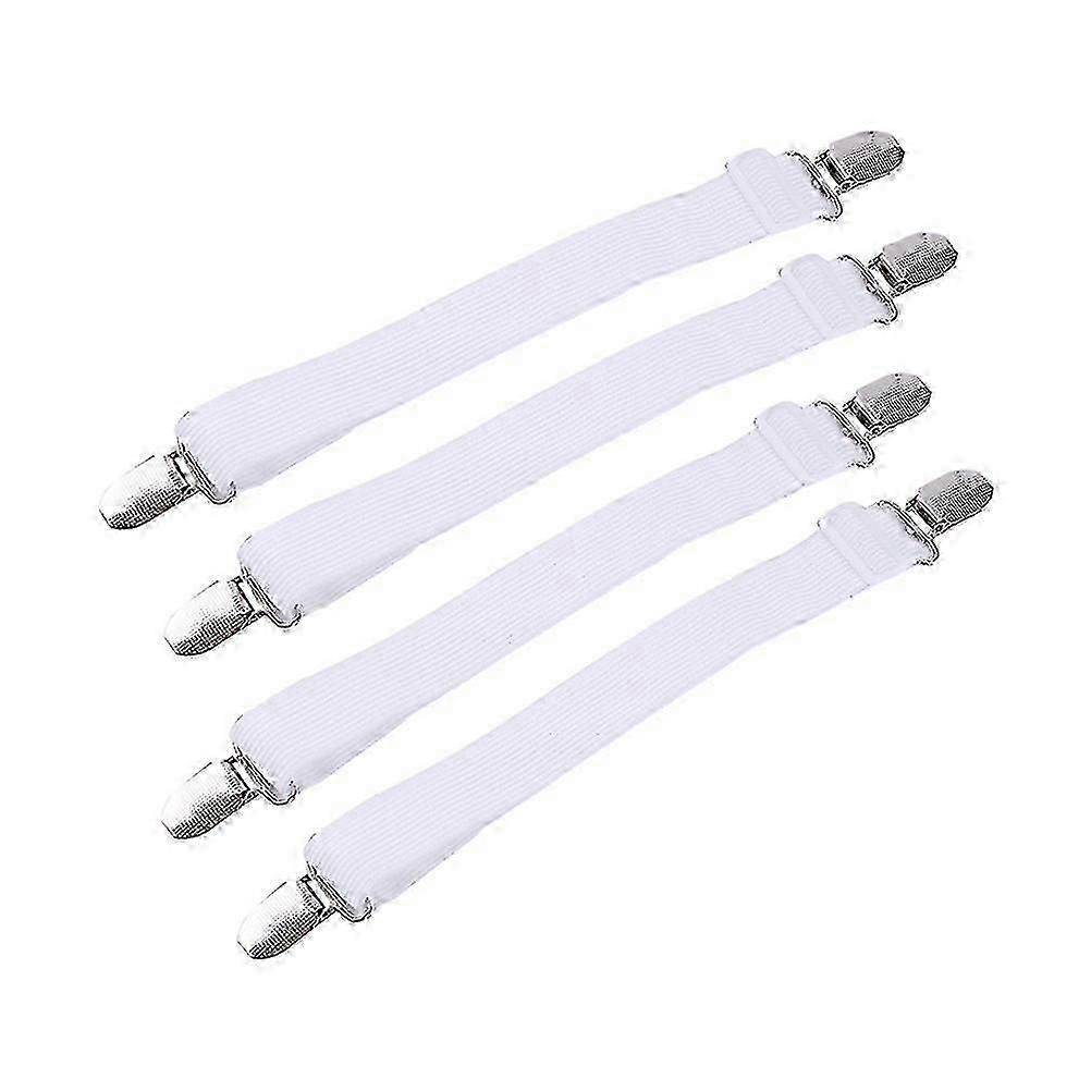 8 Pcs Plus Size Linen Bed Sheet Holder Fitted Sheet Couch Sheet Grippers Clip Fitted Sheet Straps Sheet Strap Holders hwySH